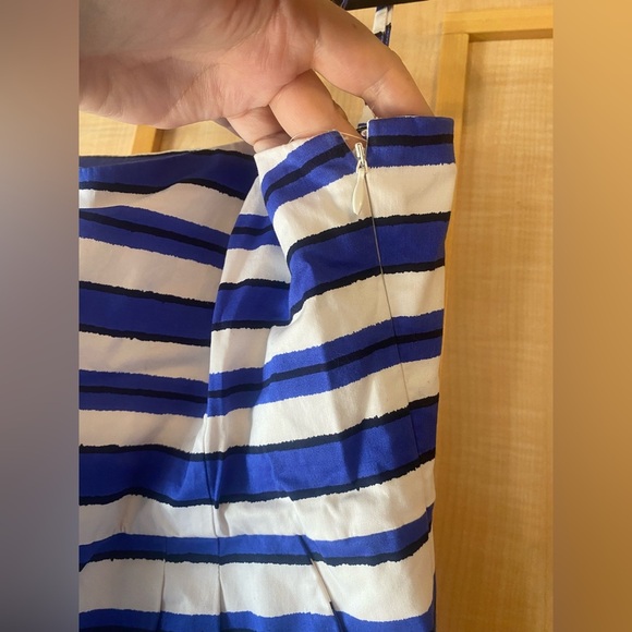 Gap Blue&White Striped Nautical Summer Dress Size 10 - Picture 6 of 7